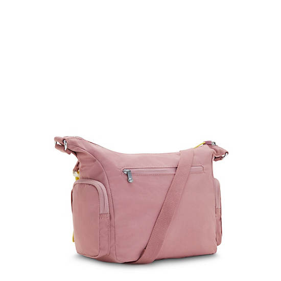 Bolsos Cruzados Kipling Gabbie Small Rosas | MX 1127GS